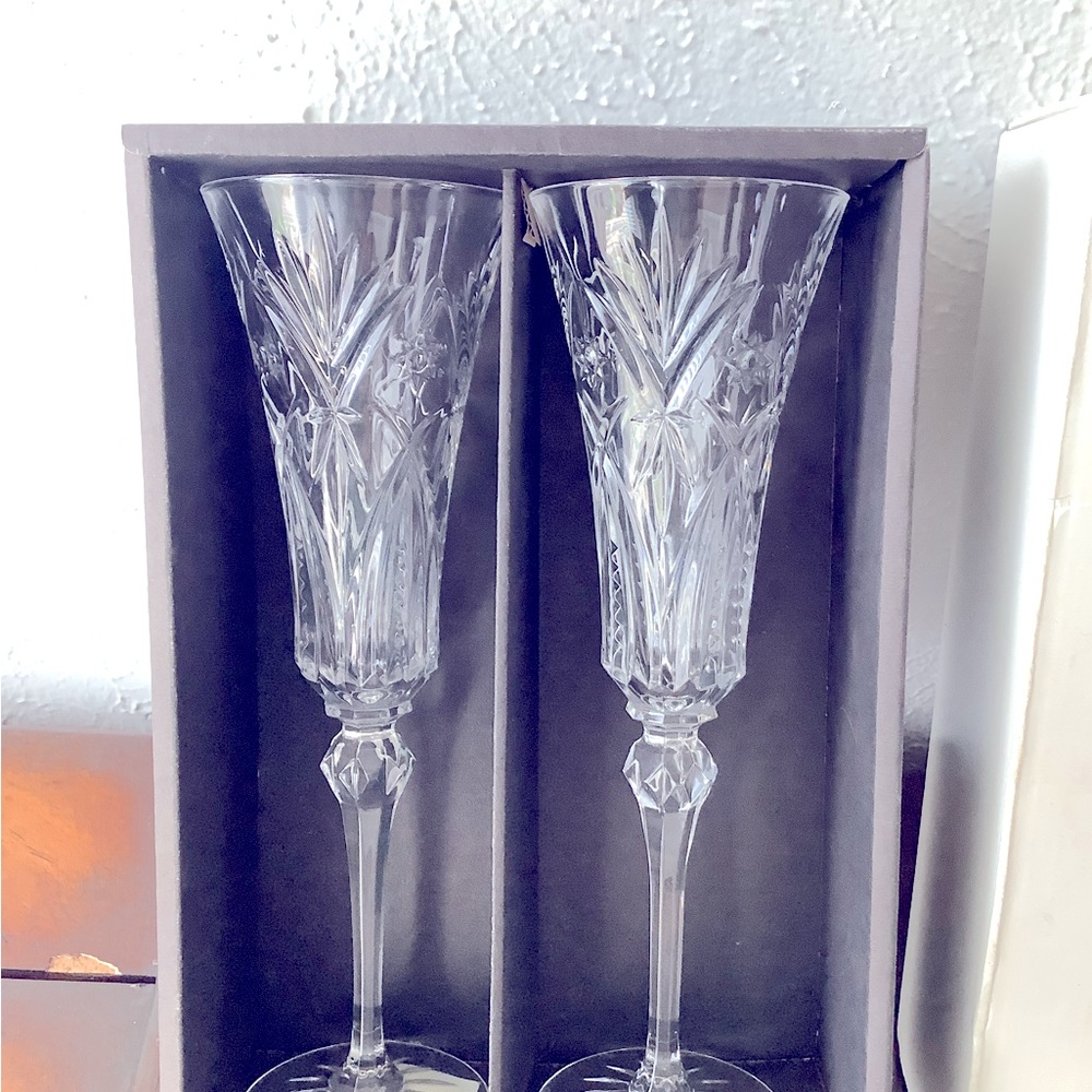 Cristal D’Arques-Durand champagne Flutes Vincennes